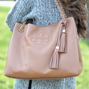 Tory Burch Thea Large Pink Bag**